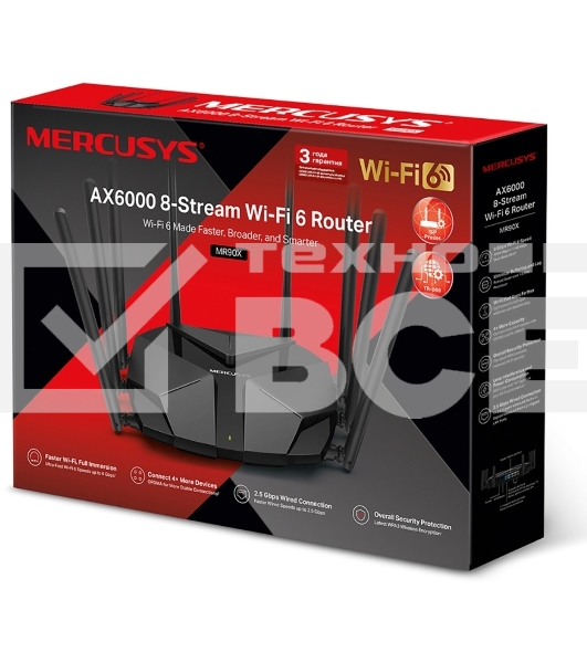 Маршрутизатор AX6000 Dual-Band Wi-Fi 6 Router