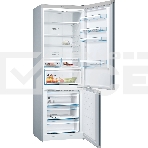 Холодильник Bosch KGN49XL30U нержавеющая сталь двухкамерный 330/105л морозилка снизу, No Frost, фото 1