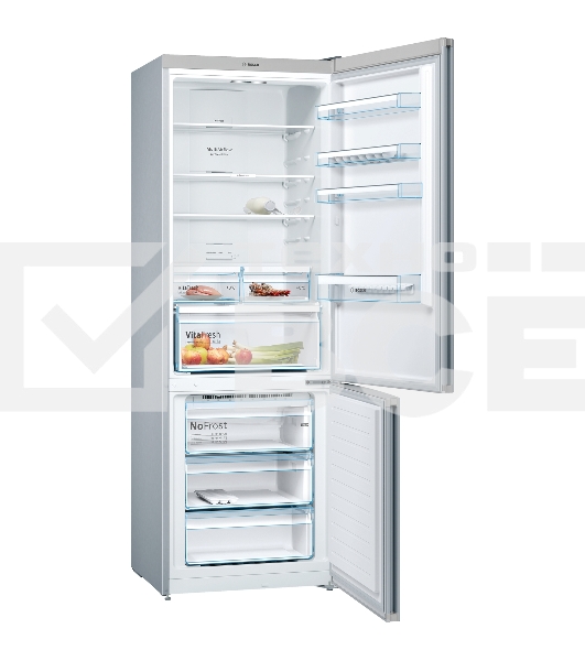 Холодильник Bosch KGN49XL30U нержавеющая сталь двухкамерный 330/105л морозилка снизу, No Frost
