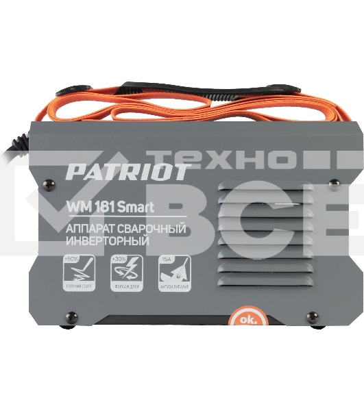 Аппарат сварочный PATRIOT WM 181Smart MMA