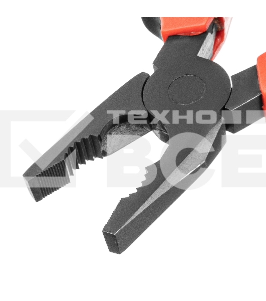 Плоскогубцы MATRIX Black Nickel, 200 мм, комбинированные, двухкомпонентные рукоятки 16983