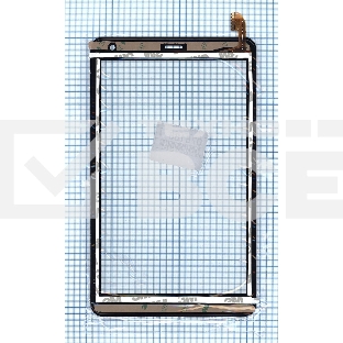 Сенсорное стекло (тачскрин) DEXP Ursus N180i 4G черное