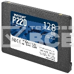 Накопитель SSD Patriot P220, 128GB, SATA III, 2.5