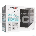 Источник бесперебойного питания CROWN ИБП CMU-SP800EURO {800VA, металл,1x12V/9AH, розетки 3*EURO+1*IEC bybas} CM000001492, фото13