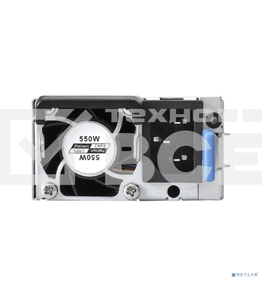 Серверный блок питания  2U Redundant 2x550W ExeGate EX292321RUS Industrial-RTS550 (APFC, КПД 94% (80 PLUS Platinum), 4 cm fan, 24pin, 2x(4+4)pin, 2PCIe, 2SATA, 6IDE, Cable Management)