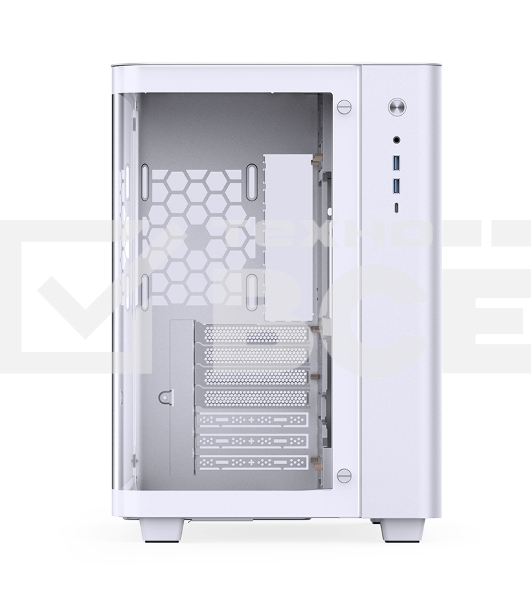 Корпус без блока питания Корпус JONSBO TK-3 White ATX без БП, mini-ITX, micro-ATX, белый