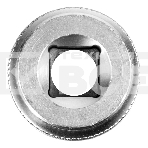 Головка торцевая удлиненная, 27 мм, 6-гранная, CrV, под квадрат 1/2