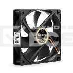Вентилятор для корпуса ExeGate ExtraPower EP12025B2P черный, 120 мм, 1850 об/мин, 30 дБ, 3 pin, фото 1