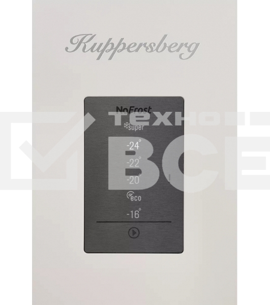 Морозильная камера Kuppersberg NFS 186 BE бежевый, 280л, 7 ящиков