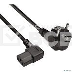 Кабель питания ExeGate OfficePC PC-1,8 450W (Евровилка Schuko ->C13 угловой, черный, 1.8м), фото2