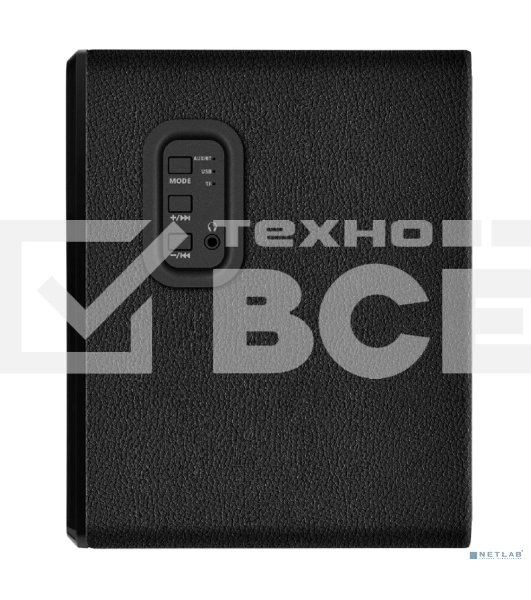 Акустическая система SVEN SPS-730 2.0 черные (2x25Вт, экокожа, USB/SD, пульт ДУ, Bluetooth)