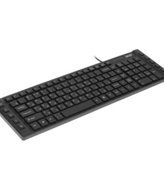 Клавиатура проводная Acer OKW010 ZL.KBDEE.002, USB, черный