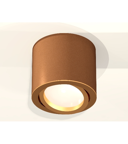 Светильник Ambrella Light XS7404001 SCF/PYG кофе песок/золото желтое полированное MR16 GU5.3 (C7404, N7004)