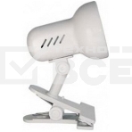 Лампа настольная Camelion H-035 С01 60Вт 220В белый метал., фото 1