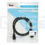 Кабель аудио-видео Buro HDMI (m)/HDMI (m) 1м. Позолоченные контакты черный (BHP HDMI 2.0-1), фото 1