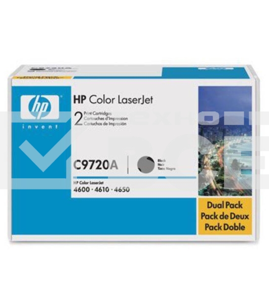 Картридж лазерный HP C9720A черный для Color LJ4600 Series, Black 9000стр.