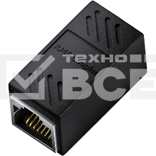 Соединитель GCR RJ45F - RJ45F патч-кордов, кат.5e