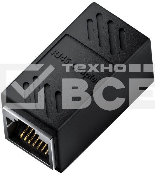 Соединитель GCR RJ45F - RJ45F патч-кордов, кат.5e