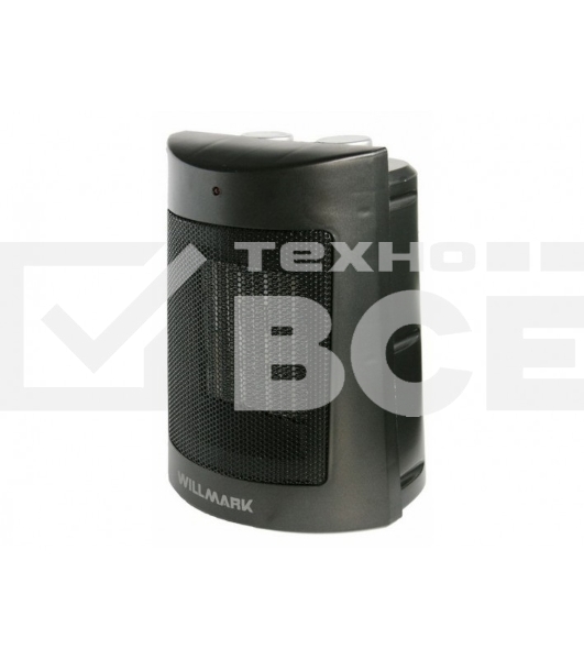 Тепловентилятор Willmark FHC-1820B, черный, 1500 Вт, 15 м2, термостат