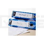 Бумажная клеящаяся лента Brother DK22205 62 мм x 30.48 м, черный шрифт, белый фон, фото4