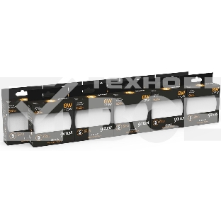 Лампа светодиодная Led GX53 8Вт 3000К диммируемая Gauss 108408108-D