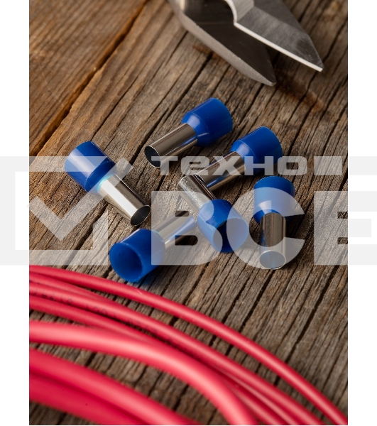 Наконечник штыревой втулочный изол. НШвИ 16.0-12 (уп.50шт) EKF nhvi-16.0-12