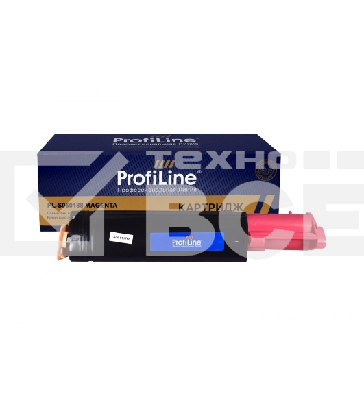 Картридж Тонер-туба PL-S050188 для принтеров Epson AcuLaser C1100D/C1100DN/C1100N/CX11N/CX11NF/CX11NFC/CX11NFT Magenta 4000 копий ProfiLine