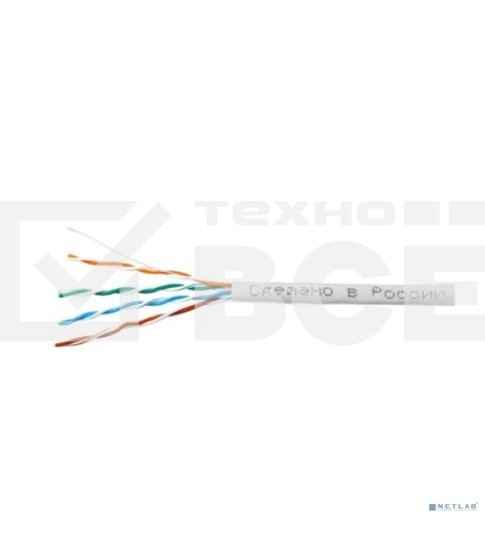 Кабель SkyNet Premium UTP нг(А)-LSLTx 4x2x0.51, медный, FLUKE TEST, кат.5e, однож., 305м, box, белый CSP-UTP-LSLTx-4-CU