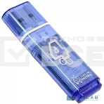 Флеш диск Smartbuy 4Gb USB Drive <USB2.0> Glossy series Blue (SB4GBGS-B), фото4
