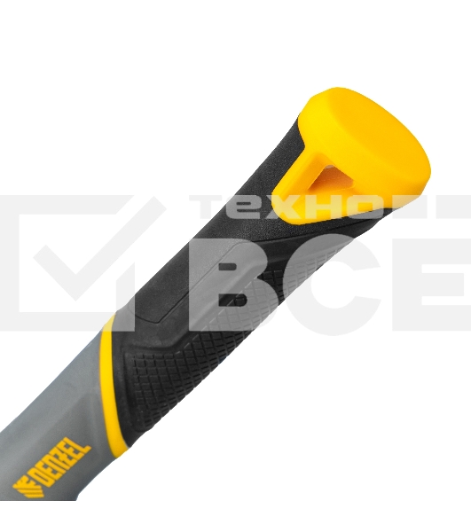 Кувалда с клиновидным бойком Denzel 1,35 кг, фибергласовая рукоятка c TPR