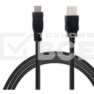 Кабель USB  Type A на Micro USB прямой  1 м