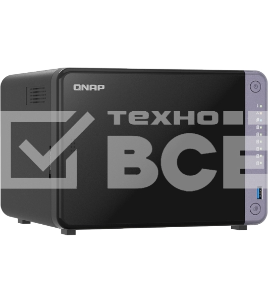 Сетевое хранилище NAS Qnap TS-632X-4G 6-bay настольный Alpine AL-524