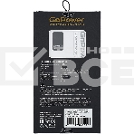 Внешний аккумулятор GoPower PB03-10 10000mAh 3.0A 22.5W 2USB/Type-C белый (1/50), фото 1