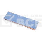 Медный  радиатор для М.2 SSD с термопрокладкой 0,5 мм, 70х20х3 мм, фото 1