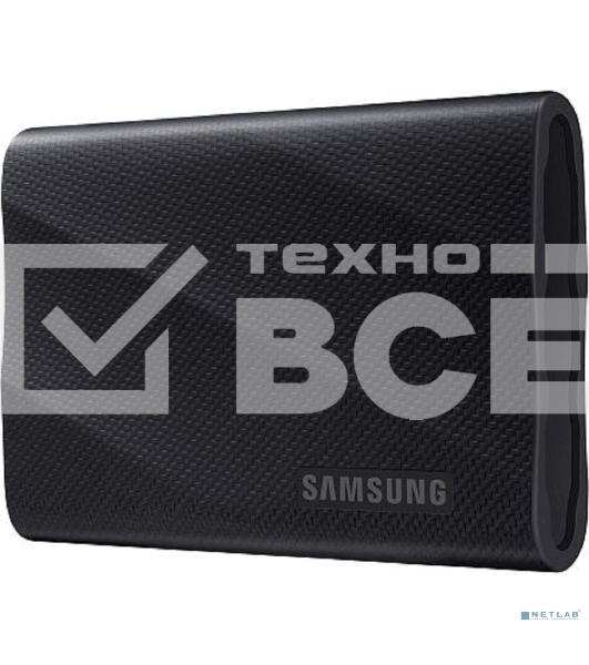 Твердотельный диск Samsung Т9 черный MU-PG1T0B/WW, 1TB V-NAND, USB 3.2 Gen 2х2 Type-C R/W - 2000/2000 MB/s