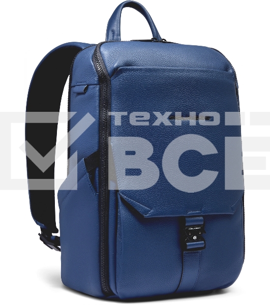 Рюкзак Piquadro Than CA6610S135/BLU синий кожа