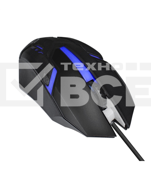 Мышь проводная ExeGate Gaming Standard Laser GML-17 черный, 1200 dpi, USB, кнопки - 3