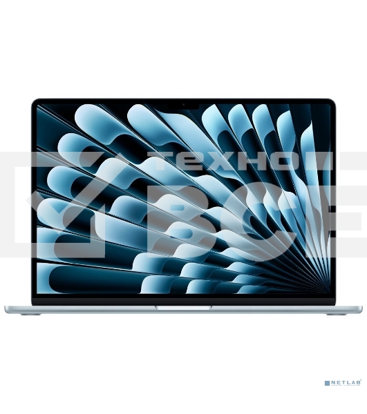 Ноутбук Apple MacBook Air 15-inch 2025 [MC7C4ZA/A] (КЛАВ.РУС.ГРАВ.) Sky Blue 15.3