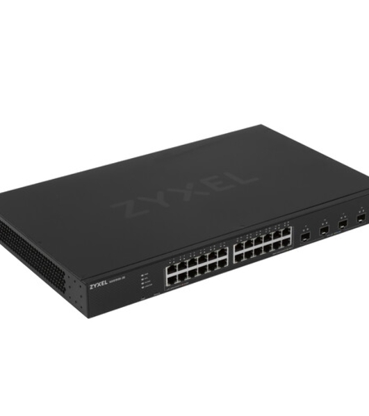 Коммутатор Smart L3 Lite Zyxel NebulaFlex XGS1935-28, rack 19', 24xGE, 4xSFP+, бесшумный