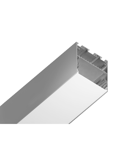 Алюминиевый профиль Ambrella light GP3050AL серебро 2000*42*45