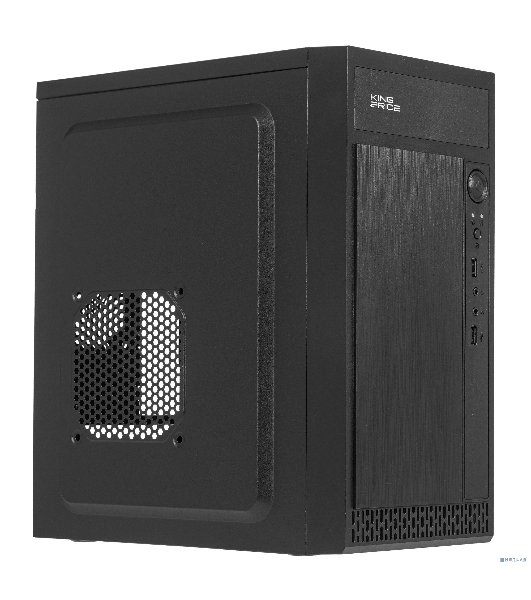 Компьютерный корпус KingPrice KPCC-MN211 черный без БП mATX 1x80мм 2x120мм 2xUSB 2.0 audio
