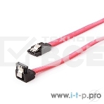 Кабель интерфейсный SATA Cablexpert CC-SATAM-DATA90, 50см, угловой разъем, 7pin/7pin, защелка, пакет, фото2