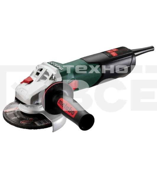 УШМ (болгарка) METABO W 9-125 (600376010)900Вт 10500об/мин 125мм в коробке