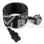 Кабель Gembird Power 250V 10A EUR, VDE Кабель питания сетевой, Евровилка, заземление, 5m (PC-186-VDE-5M), фото5