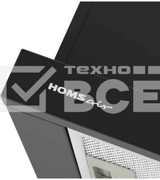 Вытяжка HOMSair FLAT 50 черный