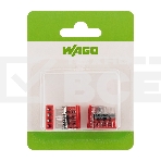 Электромонтажные экспресс-клеммы (2*2.5 мм2) 5шт WAGO, фото2