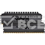 Оперативная память Patriot Viper 4 Blackout, DDR4, 8GB (2x4 GB), 3000 MHz, CL16, радиатор, черный, фото7