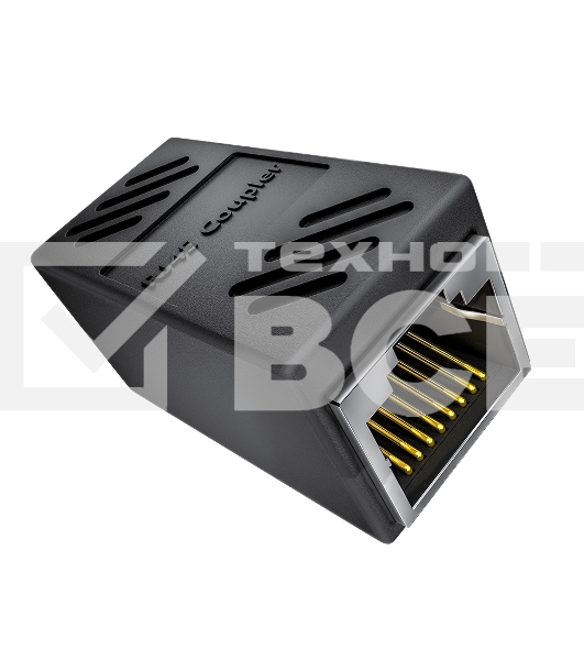 Соединитель GCR RJ45F - RJ45F патч-кордов, кат.5e