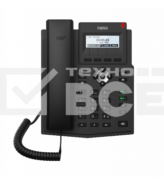 Телефон IP Fanvil X1SP черный