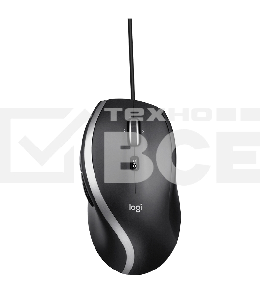 Мышь проводная Logitech M500S черный, 4000 dpi, USB, кнопки - 7